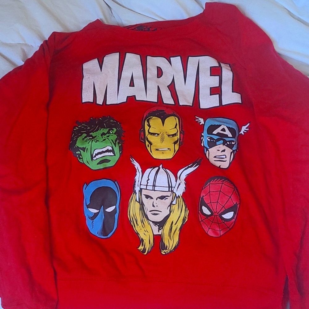 Reversible Marvel sweatshirt